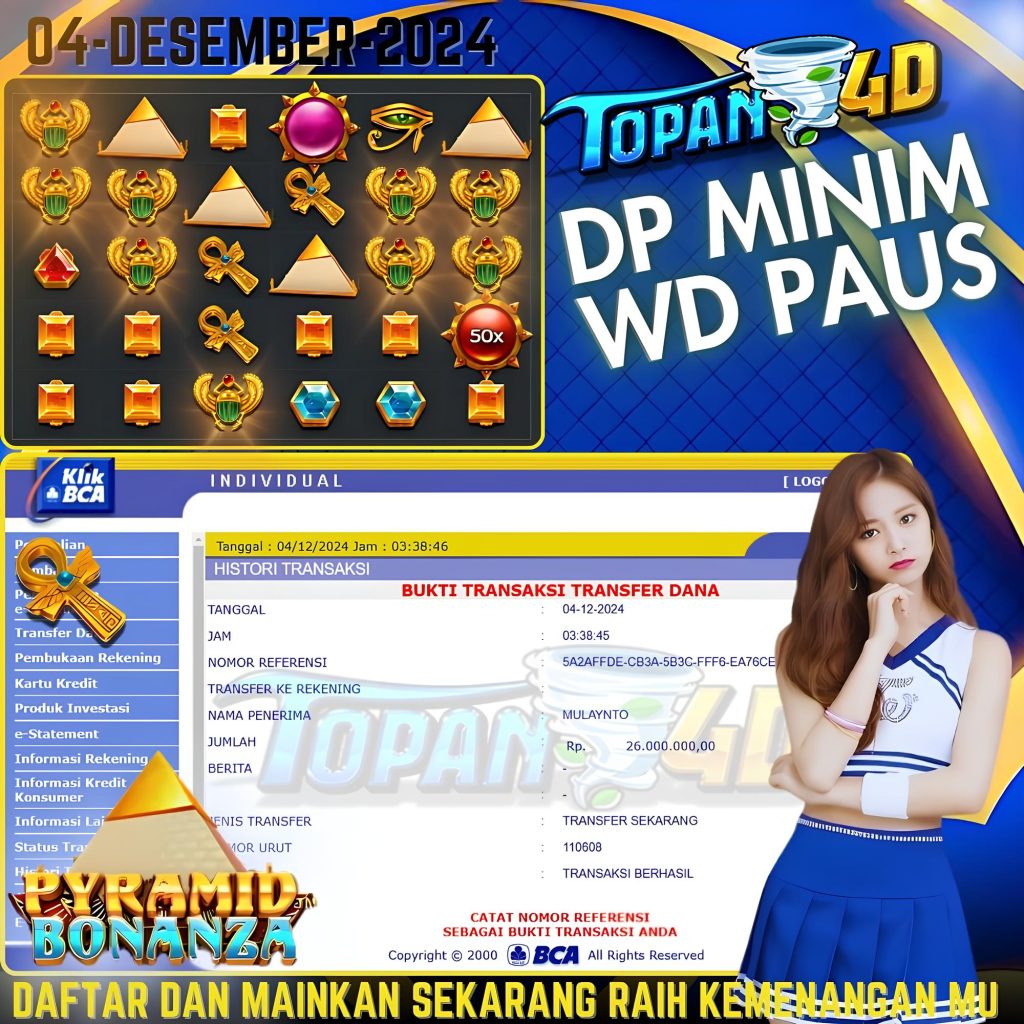 BUKTI JP SLOT GACOR TOPAN4D